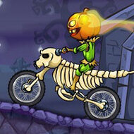 Игра Гонки на байках в Хеллоуин