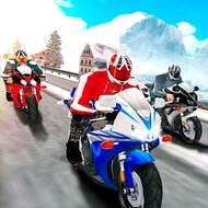 Игра Гонки на мотоцикле на выживание