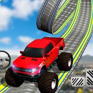 Игра Гоночный трек в небе