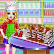 Игра Готовим еду: Торт с мороженым