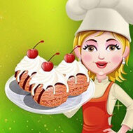 Игра Готовим мороженое вместе с Барби