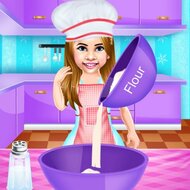 Игра Готовим торт Красный бархат