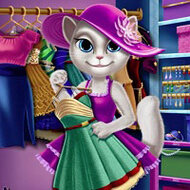 Игра Говорящая Анжела: одевалки