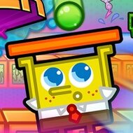 Игра Губка Боб понг