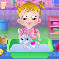 Игра Хейзел Заботиться о Кролике