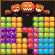 Игра Хэллоуин: конфетные головоломки