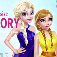 Игра Холодные сестры для девочек