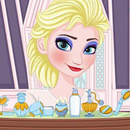 Игра Эльза: снятие макияжа
