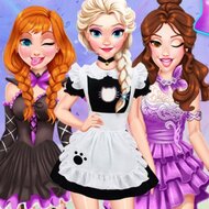 Игра Карнавальные наряды для принцесс