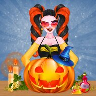 Игра Карвинг по тыкве