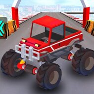 Игра Каскадерские гонки на монстр-траке