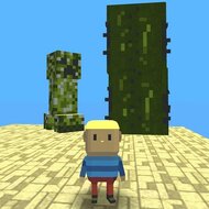 Игра Когама паркур Майнкрафта