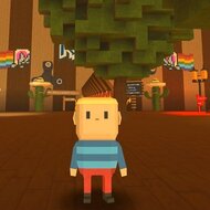 Игра Когама: паркур в лесу