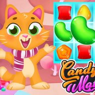 Игра Конфеты матч