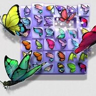 Игра Коннект бабочки