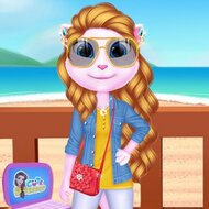 Игра Кошка Анжела: мода на все сезоны