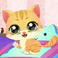 Игра Котенок - модник