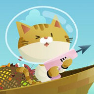 Игра Котенок-рыбак