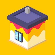 Игра Красить дом