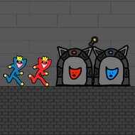 Игра Красный и синий Хагги Вагги