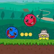 Игра Красный и синий шар