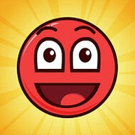 Игра Красный шар пушистик играть онлайн бесплатно