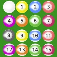 Игра Красочный бильярд