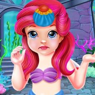 Игра Лечение русалочки Ариэль от простуды