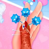 Игра Лечить палец