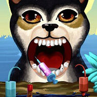 Игра Лечить зубы животным