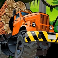 Игра Лесовозы: раскраски