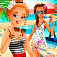 Игра Летняя одевалка