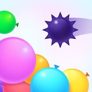 Игра Лопать шарики пилой