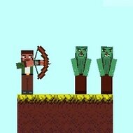 Игра Лучник Майнкрафт