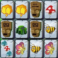 Игра Маджонг в джунглях