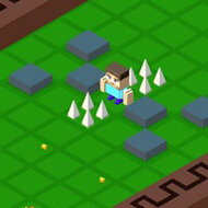 Игра Майнкрафт: Прыжки по платформам