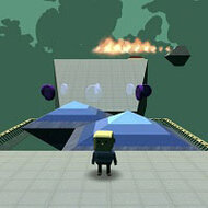 Игра Майнкрафт: паркур в храме призраков