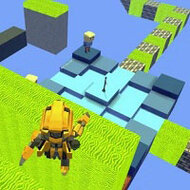 Игра Майнкрафт: сумасшедший паркур