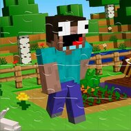 Игра Майнкрафта пазлы