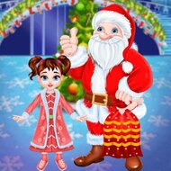 Игра Малышка Тейлор помощница Санты