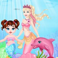 Игра Малышка Тейлор спасает королевство русалок