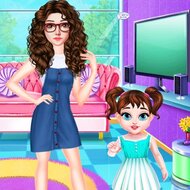 Игра Малышка Тейлор: уход за игрушками