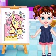 Игра Малышка Тейлор в кружке рисования