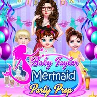 Игра Малышка Тейлор: вечеринка в стиле русалок