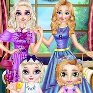 Игра Мама в Гостиной