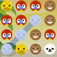 Игра Матч 3 с животными