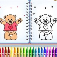 Игра Мишки Тедди раскраски