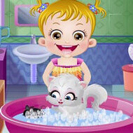 Игра Мыть кошек