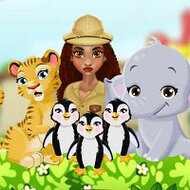Игра Моана: милый зоопарк