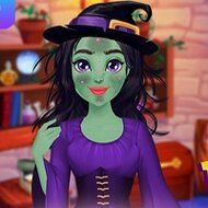 Игра Модная трансформация ведьмы